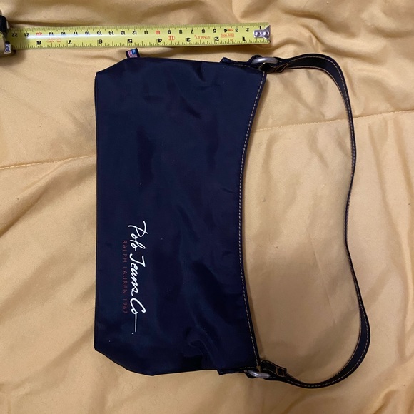 Ralph Lauren Polo Jeans Co. Black Small Handbag - Picture 4 of 6